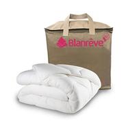 Blanrêve - Couette Protect Planet - pour Lit de 1 Personne - 140x200 cm | Fabriqué en France - Ultra Douce - Moelleuse et Confortable - Blanc