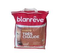 Blanrêve Couette Très Chaude en Microfibre - 140 x 200 cm - Blanc