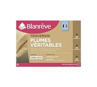 Blanrêve Traversin Naturel Plume 140, Blanc