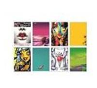 Blasetti 7064 bloc-notes A4 20 feuilles Couleurs assorties