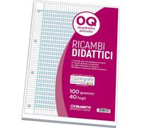Blasetti 7435 bloc-notes A4 40 feuilles Bleu, Blanc