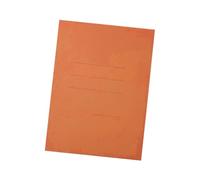Blasetti Chemises Zaffiro 3 rabats 25x33,5cm 50pz Orange avec bandes extérieures