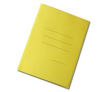 Blasetti - Lot de 50 dossiers saphir jaune f.to A4 33,5 x 25 cm, 3 rabats, carton solide, 200 g/m², PEFC certifié