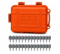 BLAST Clous en bande acier 32mm, 200 pièces | Pour cloueur a gaz Compatible avec HILTI GX3, GX100, GX100-E, GX120 et GX120-E | Fixation bois, tasseau et lambourde sur support beton ou acier