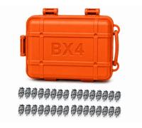 BLAST Clous en bande acier 32mm, 200 pièces | Pour cloueur sur batterie Compatible avec HILTI BX4 et BX4-IF | Fixation bois, tasseau et lambourde sur support beton ou acier