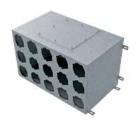BlauFast Boîtiers de distribution métalliques 90 mm - Blauberg Ventilateurs