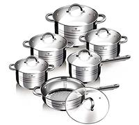 Blaumann Batterie de cuisine 12 pièces Jumbo Gourmet Line