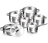 BLAUMANN Batterie de cuisine en acier inoxydable 12 pièces BL-1031