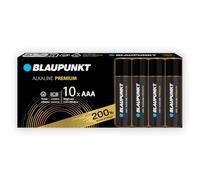 BLAUPUNKT AAA Piles alcalines Premium, Paquet de 10, idéales pour Les contrôleurs de Jeux et Les Jouets, LR03BPR/10CB