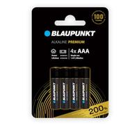 Blaupunkt Piles AAA (LR3) alcalines 1,5 V Pack de 4