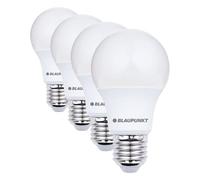 BLAUPUNKT Ampoule LED Classique A60, culot à vis E27, 12W, remplace ampoule 100W, Blanc froid 6000K, lumière froide, Intensité non variable, 1260 lumens intérieur extérieur, 1 pièce (lot de 4)
