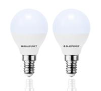Blaupunkt Ampoule LED E14 G45 Dépolie 6W 510lm 6000K Blanc Froid, Lot de 2