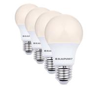 BLAUPUNKT Ampoule LED E27 - Classique A60 - Éclairages pour Pièces - 12W - Remplacement de 86W - Dépolie - Blanc Chaud 2700K - 1200 lumens - Lampe Économe en Énergie et en Coûts Lot de 4