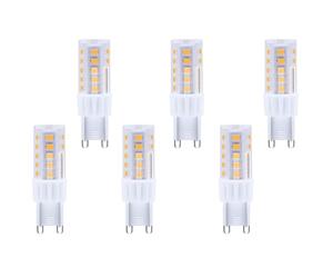 BLAUPUNKT Ampoule LED G9 4W 500lm 4000K Blanc Neutre, Lot de 6 | Pack économique, Facile à installer, Lampe capsule G9, Non dimmable, 4000K économie d'énergie, Lustres