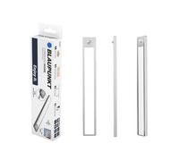 BLAUPUNKT Barre Lumineuse LED Magnétique avec Capteur de Mouvement, Rechargeable USB-C, 100 Lumens 4000K Blanc Neutre 21 cm Dimmable Sans Vis - Éclairage Sous Meuble Veilleuse Chambre Armoire Tiroir