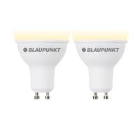 Blaupunkt GU10 Ampoule LED 5W 500 lumens 2700K Blanc Chaud, Lot de 2