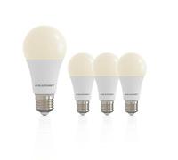 Blaupunkt Lampe LED E27 A65 18W Blanc Chaud Remplace 150-180W, Lot de 4