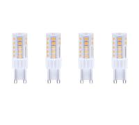 BLAUPUNKT Lampe LED G9 4W 500lm 4000K Blanc Neutre, Capsule, Lot de 4 | Haute luminosité 500 lm, Culot à broches, Remplace halogène 40W, Blanc neutre, Éclairage écoénergétique