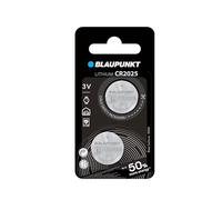 Blaupunkt Lithium Coin CR2025 Lot de 2 Piles Bouton sous Blister