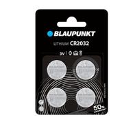 BLAUPUNKT Pack 4 Piles Boutons Lithium CR2032 3V Idéales Montres arage, clé électronique G
