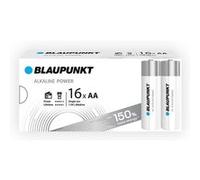 BLAUPUNKT AA Piles alcalines, Paquet de 16, idéales pour Les horloges murales et Les télécommandes, LR6BPO/16CB