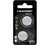 Blaupunkt Lithium Coin CR2025 Lot de 2 Piles Bouton sous Blister