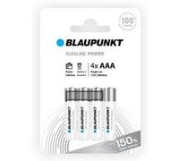 Blaupunkt Piles LR3 (AAA) alcalines 1,5 V Pack 4