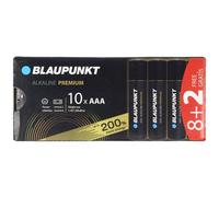 BLAUPUNKT piles AAA alcalines PREMIUM, paquet de 10