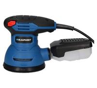 Blaupunkt Ponceuse excentrique 300W avec aspiration des poussières et disques de ponçage