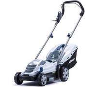 Blaupunkt Tondeuse à Gazon Électrique GX4000 Moteur AC 1300W 3600rpm Diamètre Coupe 33cm Sac Collecteur 35L 5 positions de réglage