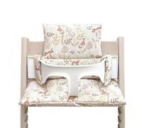 Blausberg Baby - Coussin Set compatible avec Tripp Trapp Stokke, fabriqué à main en Allemagne, matériaux certifiés OEKO-TEX Standard - Renard beige