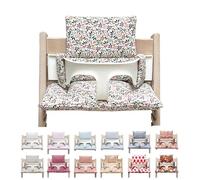 Blausberg Baby - Coussin Set enduit et essuyable compatible avec Tripp Trapp de Stokke, matériaux OEKO-TEX Standard 100 - Feuilles colorées