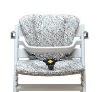 Blausberg Baby Timba Lot de coussins de siège lavables pour chaise haute Safety 1st Bebeconfort - Prairie florale bleu/beige