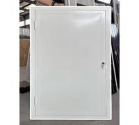 Blazea Trappe de Visite Panneau de Trappe D'accès en Aluminium Isolé 50 60 70 80 90 100 110 120 cm Grand Panneau de Trappe D'accès pour Cloisons Sèches(40x65cm)