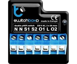 BLEBOX switchboxD - DOUBLE CIRCUIT BREAKER 230V