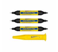 Bleispitz Set marqueur de câble Duo (3 marqueurs + 1 étui universel)