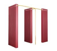 BLEKWETAAT Cabines d'essayage Cabine d'essayage Double Magasin de vêtements Boutiques Vestiaires