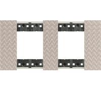 Blende 2 x 2 Module IMD BTicino BTicino Living Now KA4802M2M_ Optic