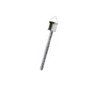 Blendend B1220965 Lumière LED solaire d'ambiance pour gazon - Acier inoxydable 6500 K - Idéal pour jardin et décoration extérieure, Image