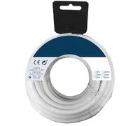 Blendend Enrouleur de tuyau tubulaire blanc de 2 x 2,5 mm et 10 mètres de long. Idéal pour diverses applications, offre flexibilité et durabilité dans tout projet. Apporte efficacité et qualité.