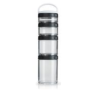 Blender Bottle Go Stak, Black, 150ml, 100ml, 60ml, 40ml Starter 4Pak