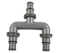 BlesConi Adaptateur de tuyau de piscine Intex 32 mm 38 mm polyvalent pour système de connecteur en T, facile à installer pour pompe de filtration, pièces de piscine d'arrière-cour, pour construction