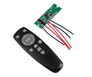 BlesConi Carte d'alimentation à découpage de capteur de corps humain pour télécommande pour modification de réverbère solaire de 3,2 V 3,7 V (avec fil)