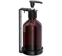 BlesConi Distributeur de savon mural pour restaurant, école, hôpital en acier inoxydable 304 avec verrou anti-vandalisme, distributeur de lotion à pompe manuelle (D)