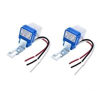 BlesConi Interrupteur crépusculaire 220 V 2200 W pour interrupteur marche/arrêt automatique étanche pour lampadaire, jardin, porche, éclairage extérieur
