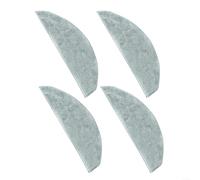 BlesConi Lot de 4 chiffons de rechange compatibles avec CECOTEC pour CONGA Y80 et Y80 pour XTREME, 4 pièces lavables en microfibre pour une installation facile