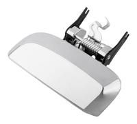BlesConi Poignée de porte extérieure arrière gauche et droite pour Nissan Pathfinder 2005-2012, alliage d'aluminium (arrière droite)
