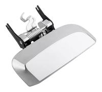BlesConi Poignée de porte extérieure arrière gauche et droite pour Nissan Pathfinder 2005-2012, alliage d'aluminium (arrière gauche)
