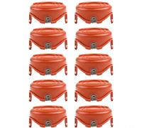BlesConi Pour BLACK DECKER Couvercle de Bobine de Débroussailleuse pour GL7033 GL8033 GL9035 Coupe-Herbe à Levier Pièce de Rechange 90583594 (10 pièces)