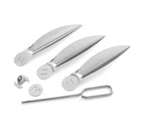 BlesConi Système de nettoyage One Touch de 56,9 cm pour Weber 7444, pièces de rechange avec métal chaud